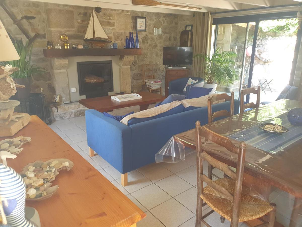 Maison Typique Bretonne A 5 Min De La Plage A Pied Крозон Екстериор снимка